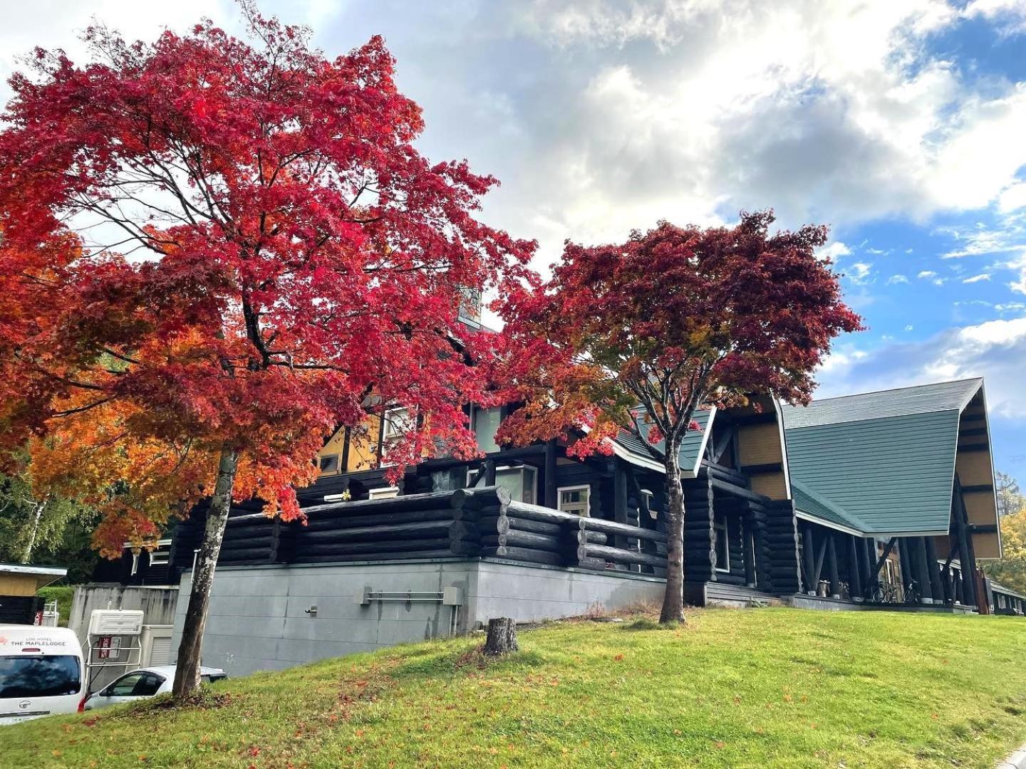 Log Hotel The Maple Lodge Iwamizawa Luaran gambar